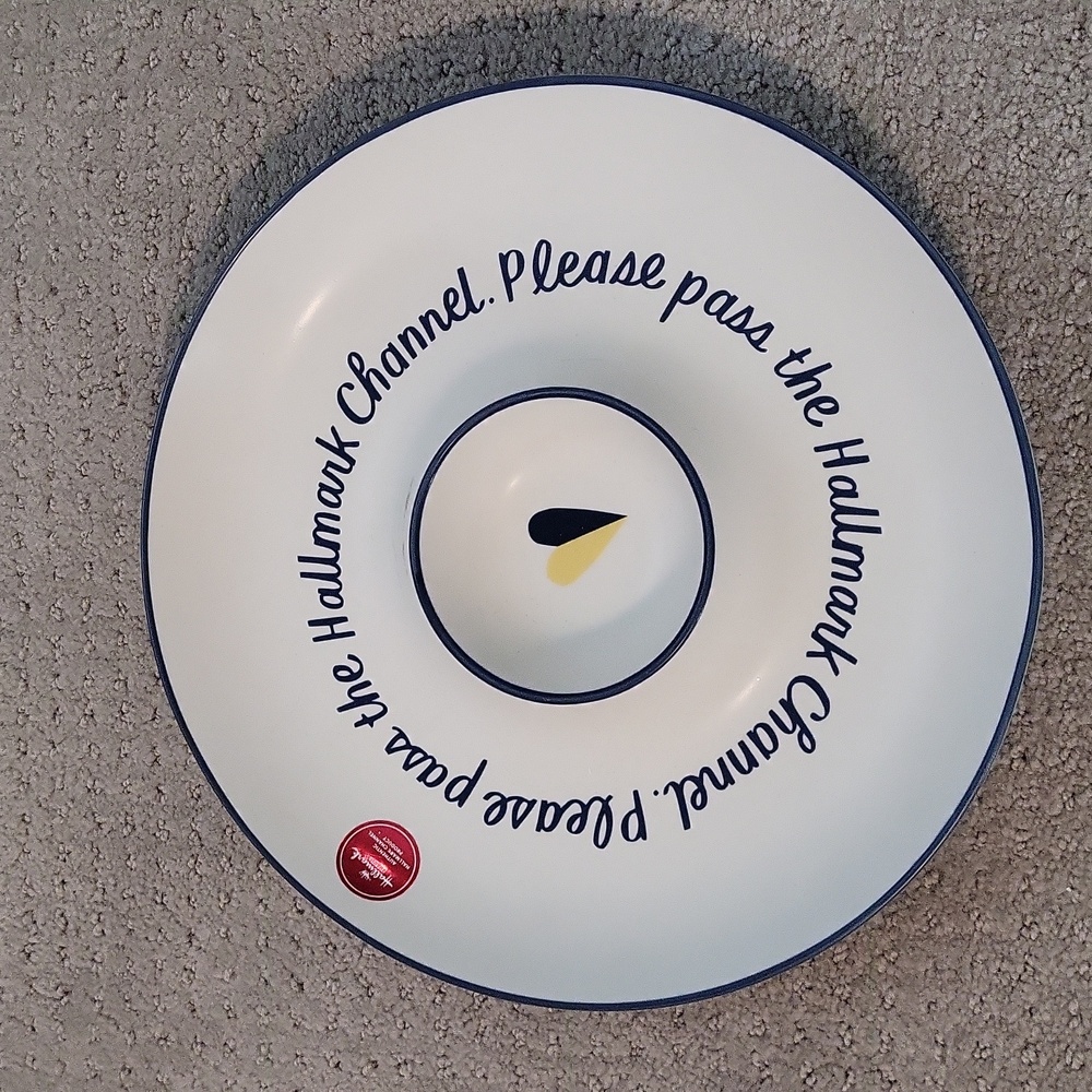HALLMARK Channel Chip and dip bowl